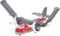 Preview: Flugzeuge mit Geräusch und Licht aus Spritzguss, 3er Set