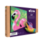 Preview: Malen nach Zahlen mit Modelliermasse 'Flamingo'