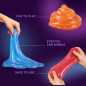 Preview: Antistress-Toy Slime 90 ml Kaktus zweifarbig im Display