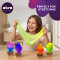 Preview: Antistress-Toy Slime 90 ml Kaktus zweifarbig im Display