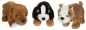 Preview: Plüsch Hunde 25 cm 3-fach sortiert