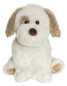 Preview: Plüsch Hund Selma creme/braun 35 cm