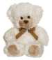 Preview: Plüsch Teddy Roger creme mit Halsschleife 25 cm