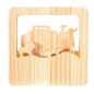 Preview: Nachtlicht Noah's Arche aus Holz