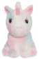 Preview: Einhorn, Regenbogenfarbig, rosa, 26 cm