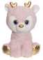 Preview: Plüsch Hirsch Ronja pink gold 25 cm