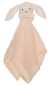 Preview: Schmusetuch Hase pink 40 cm aus BIO-Baumwolle