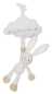 Preview: Diinglisar Spieluhr Hase beige 37 cm