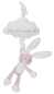 Preview: Diinglisar Spieluhr Hase rosa 37 cm