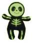 Preview: Plüsch Glow-in-the-dark Skelett  26 cm