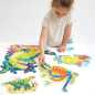 Preview: Puzzle "Hands at Play Dinosaurs" 3+ / 71 Teile