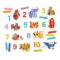 Preview: Puzzle "Pairs Numbers" 3+ / 30 Teile
