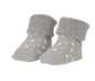 Preview: Socken grau aus Bio-Baumwolle, 0 - 3 Monate