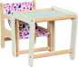 Preview: Puppenhochstuhl  mit Tisch, 2in1
