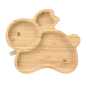 Preview: Teller Hase aus Bambus
