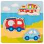 Preview: Einlegepuzzle 3D Effekt Fahrzeuge