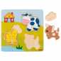 Preview: Einlegepuzzle 3D Effekt Bauernhof