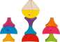 Preview: Legespiel und Bausteinkasten 6 bunte Fische