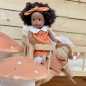 Preview: Puppe Aretha aus Vinyl, 32 cm