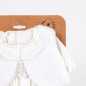 Preview: Puppenbekleidung weiss mit Jacke