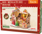 Preview: Modellbausatz 'Lebkuchen-Haus'
