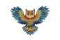 Preview: Holzpuzzle 'OWL'