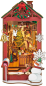 Preview: Holzbausatz WEIHNACHTS-HAUS