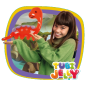 Preview: Gelee Set 6 Farben & kleines Aquarium Dinosaurier