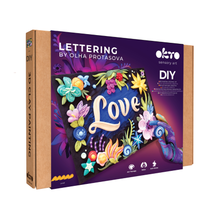 3D Mal-Kreativset 'Love'