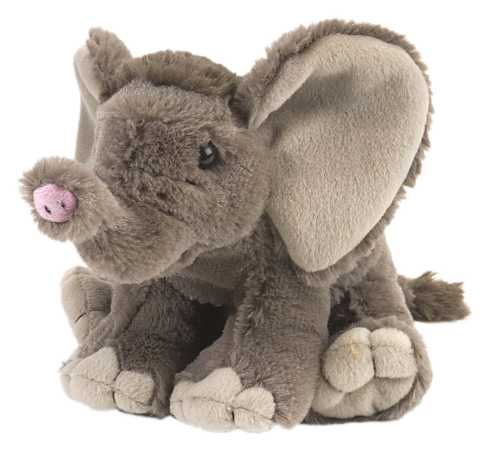 Plüsch Afrikanischer Baby Elefant 20 cm Mini Cuddlekin