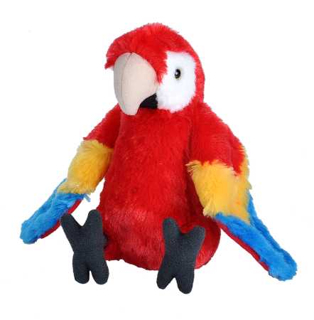 Plüsch Scharlachroter Papagei 20 cm Mini Cuddlekin