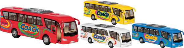Reisebus, 4-fach sortiert, 12er Dsp.