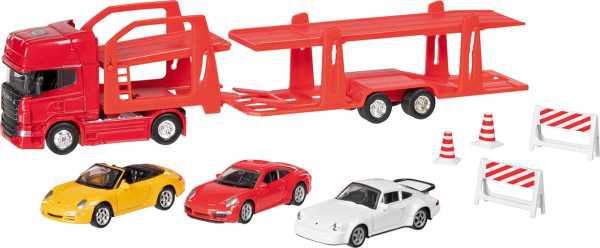 Autotransporter Scania V8, 1:60-64, 3er Set