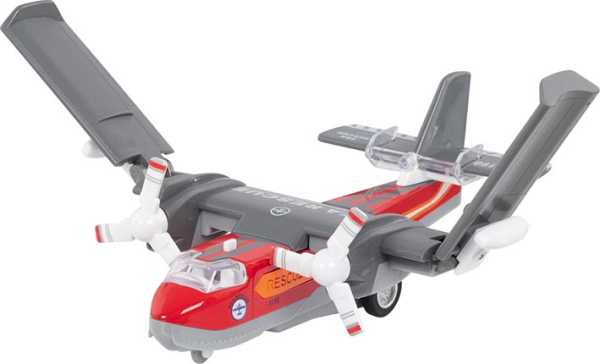 Flugzeuge mit Geräusch und Licht aus Spritzguss, 3er Set