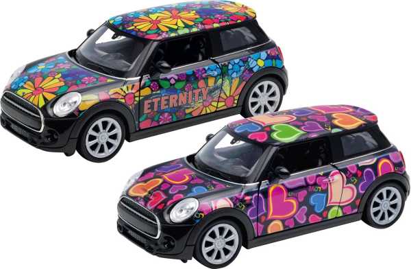 Mini Cooper Hatch , Spritzguss, 1:34-39, 6er Set, goki66