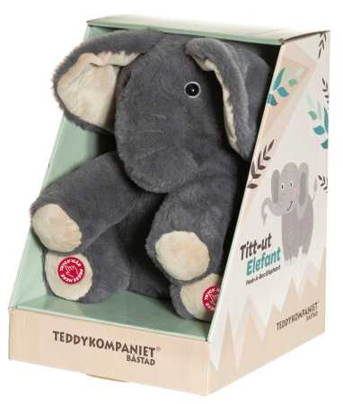 Plüsch Elefant mit Sound und Stimme 25 cm