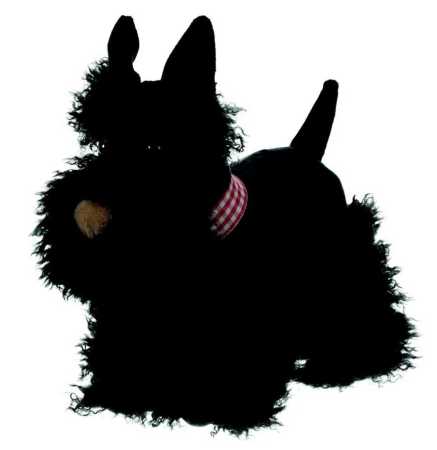 Plüsch Pudel Walter mit Halsband 20 cm