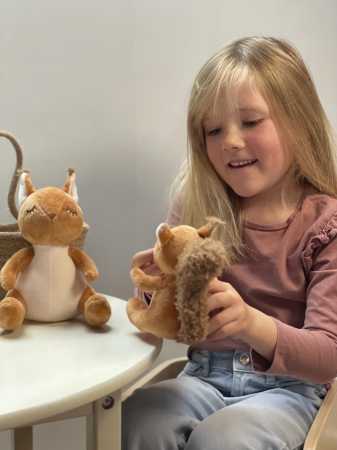 Plüsch Eichhörnchen Pam 18 cm