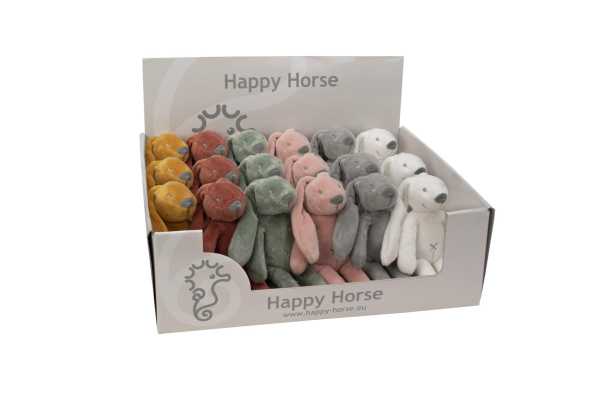 Mini Hasen Richie 19 cm farbig sortiert in einer Display-Box
