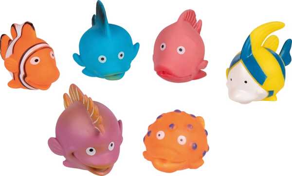 Wasserspritztiere, Fische, 24er Display