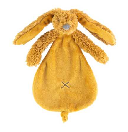 Schmusetuch Hase Richie Ocker, 25 cm