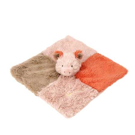 Schweinchen Puck Schmusetuch 24 cm