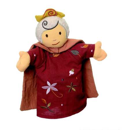 Handpuppe Königin 30 cm