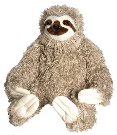 Plüsch Jumbo Faultier Cuddlekin ca. 76 cm