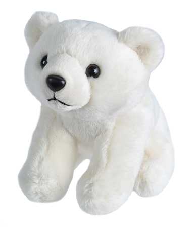 Plüsch Mini Eisbär 13 cm Pocketkins