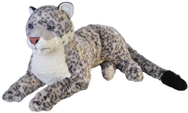 Plüsch Jumbo Schneeleopard 76 cm Cuddlekin