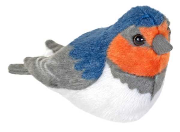 Plüsch Tarnschwalbe singend RSPB Birds 18 cm