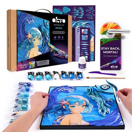 3D Gemälde MANGA 'Wasser'