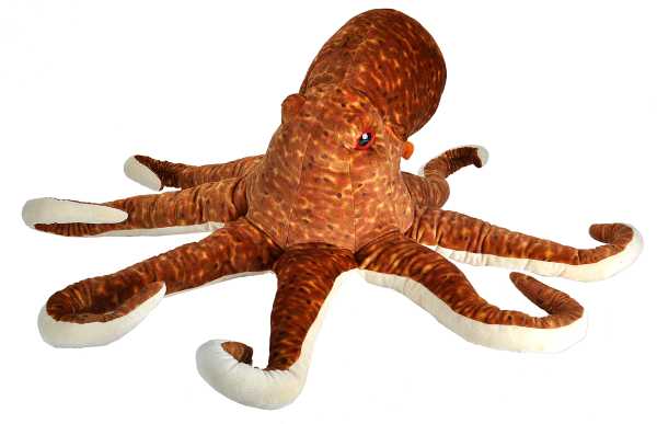 Plüsch Jumbo Tintenfisch 76 cm Cuddlekin