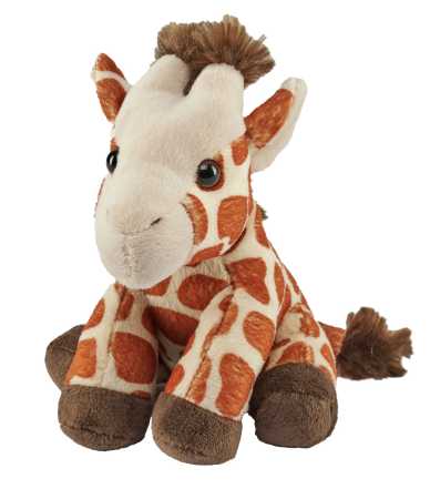 Plüsch Mini Giraffe 13 cm Pocketkins